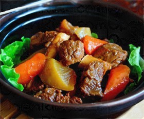 黄焖牛肉