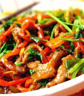 香辣肉丝