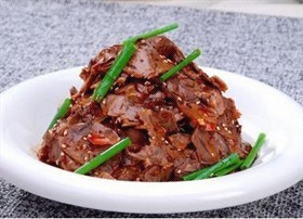 干拌牛肉
