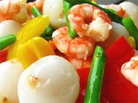 荔枝虾仁