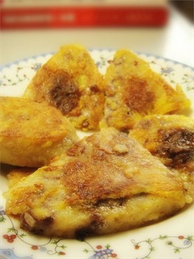 鸡蛋煎粽子