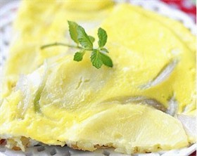 奶香土豆蛋饼