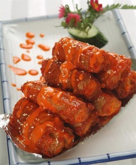 百花酿油条