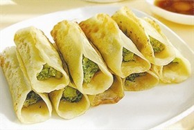 小白菜锅贴