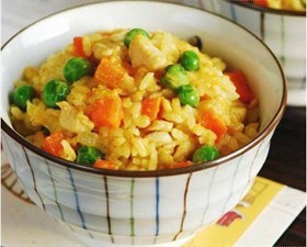 奶香咖喱鸡饭