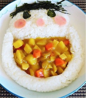 DIY大嘴宝宝咖喱饭