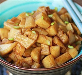 糖醋藕丁