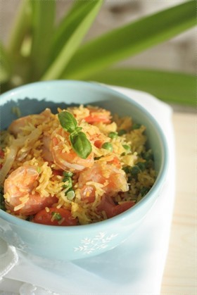 虾仁饭
