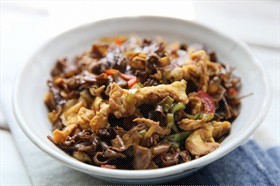 栀子蛋花