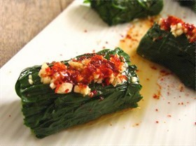 油泼菠菜