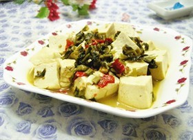 雪菜豆腐