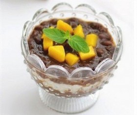 奶香燕麦红豆沙
