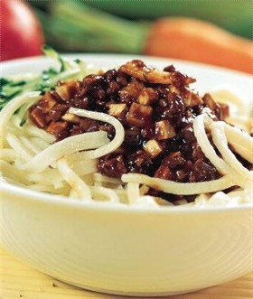 豆瓣酱炸酱面