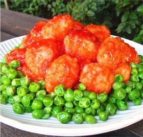 茄汁虾丸