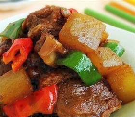 冬瓜焖鸭