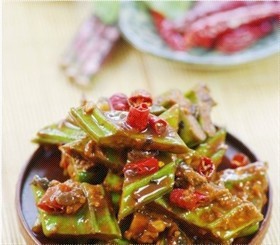 豉椒酱刀豆 