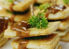 清爽豆腐三明治