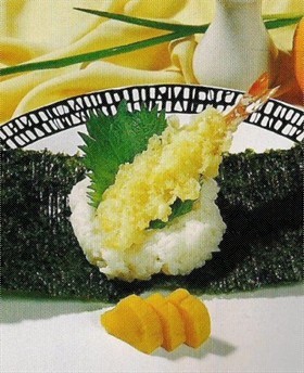 紫菜炸虾包饭