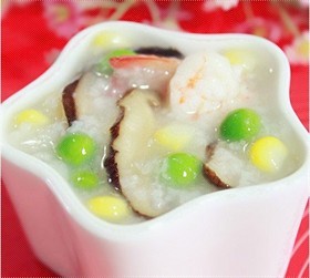 鲜虾粥