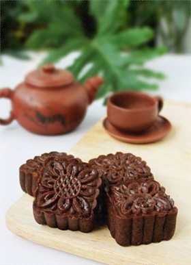 黑米月饼