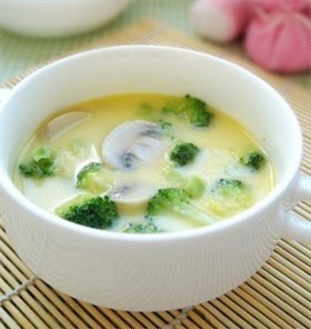 奶油西兰花