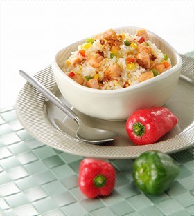  XO酱三文鱼炒饭