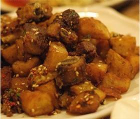 烤排骨土豆