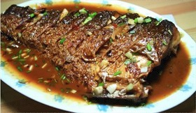 干烧鱼尾