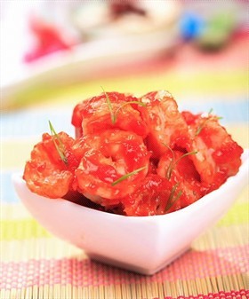 番茄虾球
