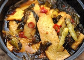 酸菜豆腐片