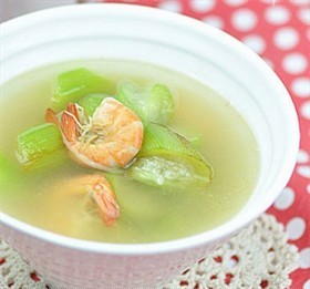 海鲜丝瓜汤