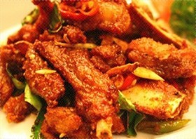 泰式花生风味猪肉排