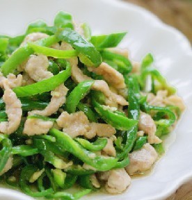 青椒肉片