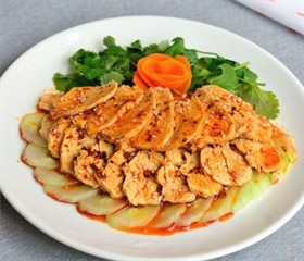 红油鸡片