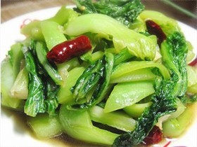 清炒芥菜