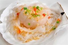 虾米干贝粉丝煲