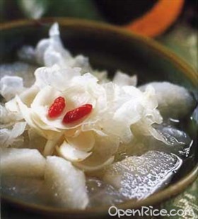 百合炖雪梨