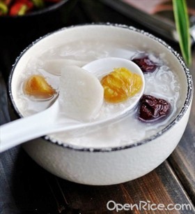 栗子山药粥 