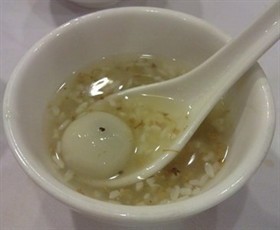 桂花米酒汤圆