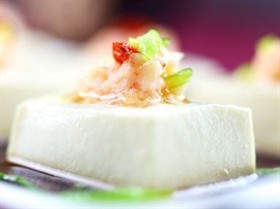 虾酿豆腐