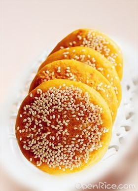 红糖南瓜饼