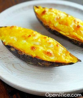 芝士奶油焗红薯