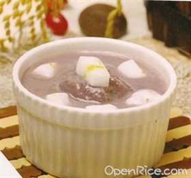 红豆沙布丁