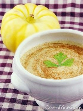 金瓜牛奶蔬菜羹