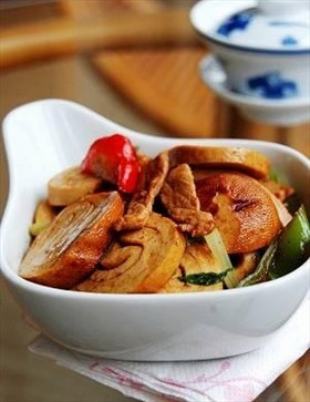 素鸡烧肉