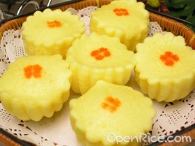 核桃喇叭糕