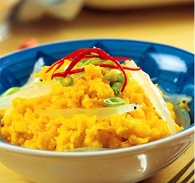 银鱼炒鸭蛋