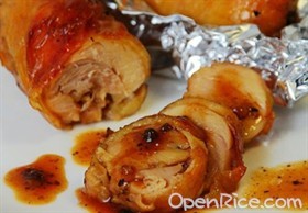 香扒去骨烤鸡腿