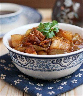 酸菜猪肉炖粉条