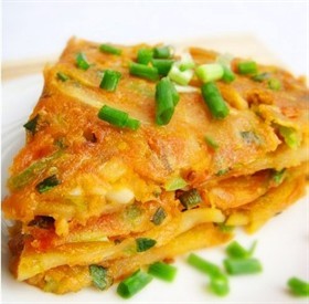 纯素菜饼